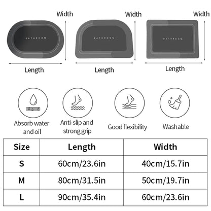 Super Absorbent Bath Mat (Gold Edition)