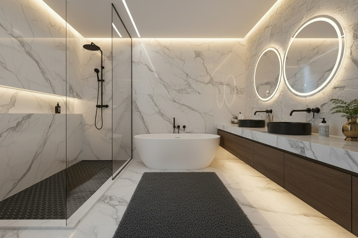 make the rug into a mat